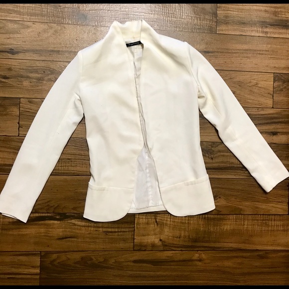 Foreign Exchange Jackets & Blazers - Off White Blazer